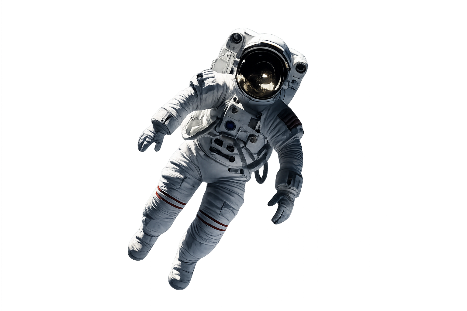 Astronaut accent for the portfolio